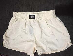 Lulu Mac OG Solid White Athletic Shorts